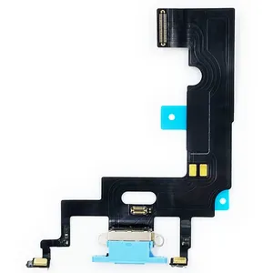 Flex Cable For IPhone XR USB Charging Dock Port MIC Headphone Audio Jack Charger Connector Part Replacement thumbnail-4