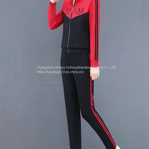 Autumn Fashion Sweater Two-Piece Women's Spring And Autumn Sportswear Suit thumbnail-5