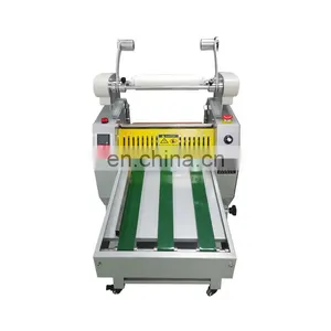 SRL-35E Hot Sale High Temperature Resistant Silica Gel Pvc Hot Roll Laminating Machine thumbnail-2