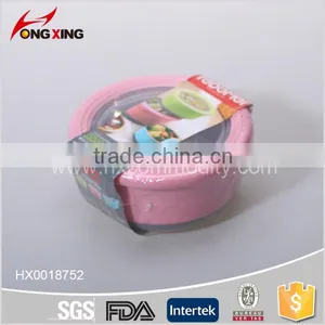 0.42l Fashion Plastic Round Seal Food Container, Seal Box for Houseware Supplier's Choice thumbnail-1