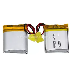 UL CE Certificate 3.7V Lipo Lithium Polymer Pouch Battery Cell for Wearable Devices thumbnail-2