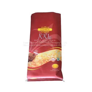 White Rice Packaging Woven 25 Kg Polypropylene Bags Plastic Bags Manufacturers thumbnail-1