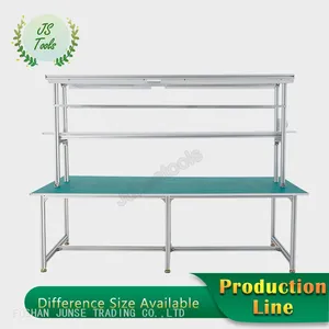 Assembly Production Line Industrial Workshop Table Customized Working Table Assembly Production Line Anti-static Operation thumbnail-1