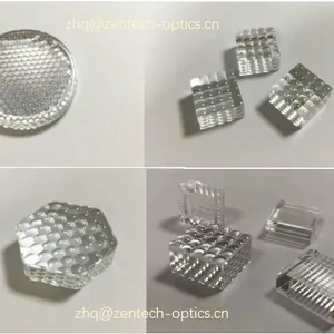 Quartz Double Compound Lens, Glass Single Compound Lens, Micro Lens Array, Flyeye thumbnail-1