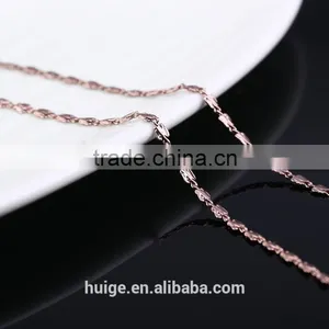 China Wholesale Chain Gold Jewellery Long Fashion Chain & Coffee Gold Plated Link Chain thumbnail-3