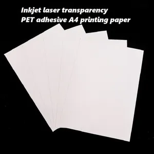 Inkjet Laser Transparent PET Adhesive A4 Printing Paper thumbnail-1