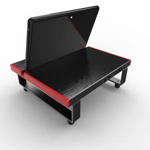 Full Aluminum Desktop Computer Table Monitor Charging Tabled Stand With USB 3.0 HUB QC Charger thumbnail-3