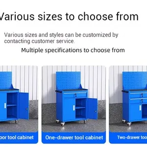 Hengna Rolling Tool Trolley With Lightning Locks and Adjustable Shelves – Efficient Storage for Appliance Repair Centers, Model T-1100 thumbnail-5