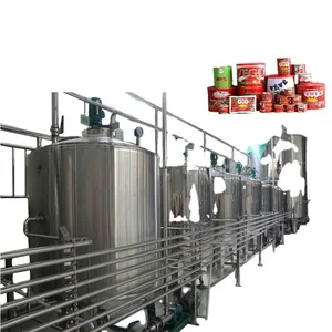Factory Genyond Tomato Sauce Paste Ketchup Pulp Extraction Pulping Making Machine Fruit Jam Production Plant Processing Line thumbnail-1