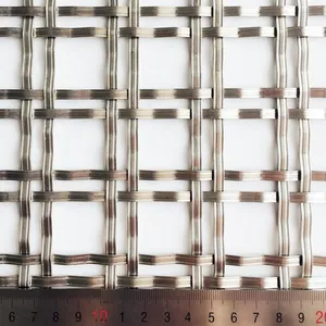 304 Stainless Steel Woven Decorative Wire Mesh for Custom Designs thumbnail-1