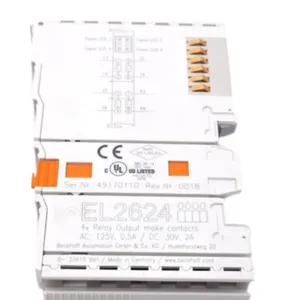 BECKHOFF EL2634 EtherCAT 4-Channel Relay Output Terminal 250V AC 30V DC 4A Industrial I/O Module thumbnail-4
