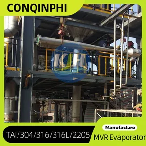 Steam Driven Multi-Effect Evaporator for Desalination, 4-Effect, 15-30 M³/h, DCS Control thumbnail-5