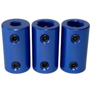 Step Motor Accessories Blue Aluminum Coupling 5mm 8mm Bore Flexible Shaft Connector thumbnail-1