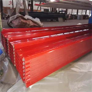 Factory Price Color Pre-Painted Corrugated Metal Steel Roofing Sheet Fast Delivery With Cutting Processing Service thumbnail-3