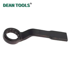 Offset Striking Box Wrench 45# Steel 27 mm Size ,Length 180 mm Black Oxide Finish，Deep Offset Striking Wrench thumbnail-3