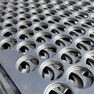 Copper Perforated Coil Mesh, 1.5mm Hole, 0.6mm Thick, 1m Wide, 40m Coil, 55% Open Area thumbnail-5