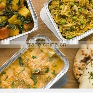 Deep Hot Food Packaging Aluminium Foil Containers thumbnail-2