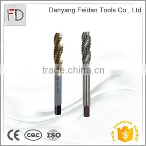 High Quality Spiral Flute Tap Coated With TiN or Bright Finished thumbnail-1