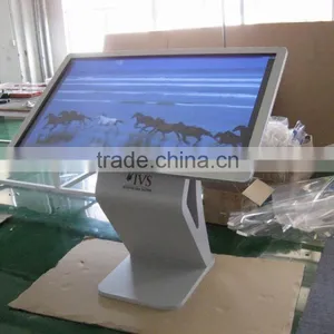 42" Touch Screen All in One pc LCD Display WiFi Optional Floor Stand Advertising Player thumbnail-3