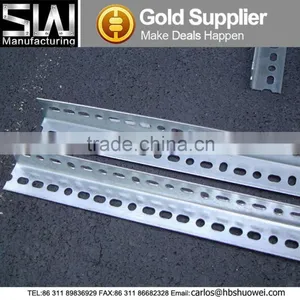 ASTM A36 Zinc Coated Steel Equal Angle With Holes thumbnail-5