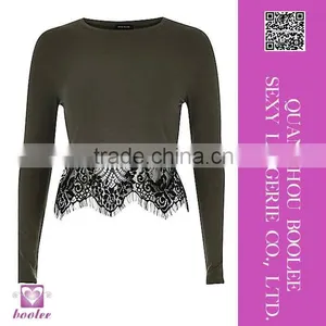 Latest Popular Hot Fashion Clubwear Tops Girls Clubwear thumbnail-4