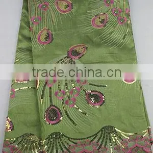 Mitaloo George Fabric African Raw Silk George Fabric With Sequins MGP1002 thumbnail-2