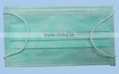 Disposable White Blue Green 2ply 3ply Earloop Surgical Face Mask thumbnail-1