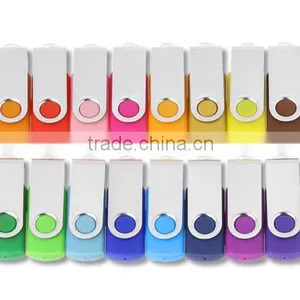 Logo Printed Metal Twister USB Drive 64gb With Gift Box thumbnail-1