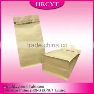 High Quality Hot Sale Flat Bottom Kraft Paper Bag thumbnail-4