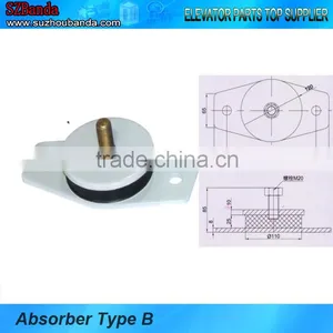Elevator Rubber Shock Absorber thumbnail-1