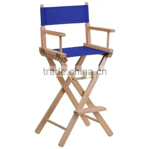 Wooden Furniture Designs Modern Outdoor Cheap Camping Canvas Folding Wooden Director Chair Quality Choice thumbnail-4