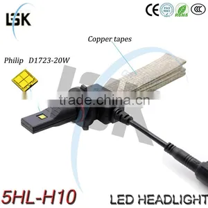 All in One 2500lm Led Headlight g5 H10 Waterproof Ip65 Motorcycle Led Headlight Bulbs thumbnail-1