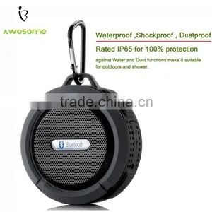 (Factory Supply) Small Body Waterproof Speaker Bluetooth, Speaker Outdoor Using, Waterproof Bluetooth Speaker thumbnail-1