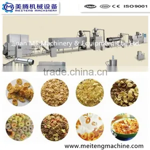 Sugar Coated Corn Flakes Machine Line/corn Flakes Making Extruder 100-150kg/h thumbnail-1