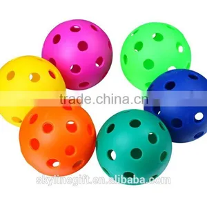 Colorful Sports OEM Wiffle Ball, Plastic Wiffle Ball for Sale thumbnail-2