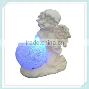 LED Small Resin Angel Figurine thumbnail-1