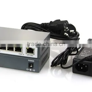 10/100M 4 Port Poe Switch for IP Camera 48V 802.3af thumbnail-2