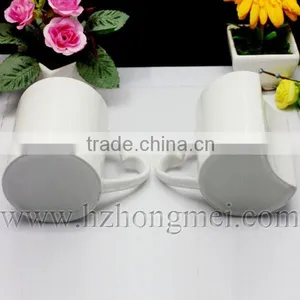 DIY 2015 New Hot Selling Plain Ceramic Lover Heat Transfer Mug Coating Cup thumbnail-1