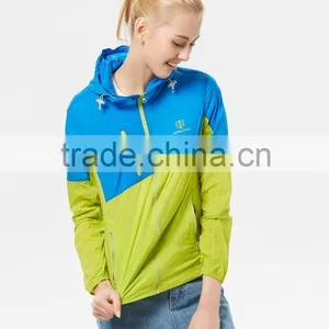 Female Spring Summer Breathable Anti Sunburn Jacket Outdoor Sport Wear thumbnail-1