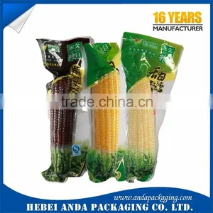 Gravure Pringing Heat Seal Corn Custom Printed Plastic Vacuum Bag thumbnail-1