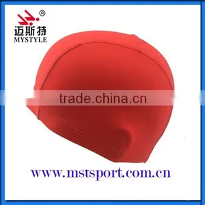 Promotional Cheap Polyester Unisex Swimming Caps thumbnail-3