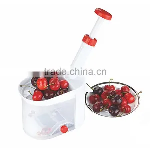 S/S+PP 28*10*12.3 New Products High Quality Cherry Corer/plastic Tools Cherry Pitter thumbnail-1