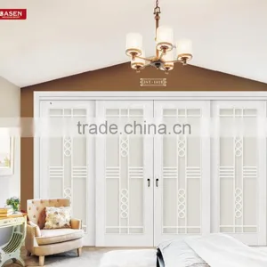 White Folding Wooden Doors thumbnail-1