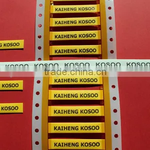 3:1 Yellow and White Shrinkable Wire Identification Tubing With Free Samples thumbnail-2