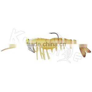CHS007 Quality Products Selling Soft Shrimp Bait Fishing Lure for Octopus Cuttlefish Bait thumbnail-1