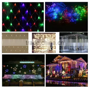 Fullbell Twinkle Lighting Christmas Wedding Party Net Lights Outdoor 4.2X1.6M 300leds thumbnail-5