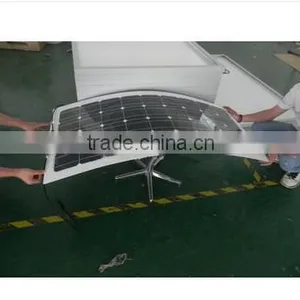 High Efficiency and Good Quality 100w Semi Fexible Solar Panel, Solar Power System for System Quality Choice thumbnail-2