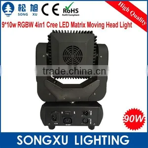 Professional Led dj Lighting 9x10w Matrix Moving Head Led Stage Light thumbnail-6
