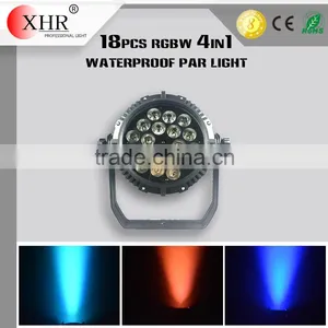 LED Par Light IP65 18pcs 10W RGBW 4in1 Waterproof Par Light thumbnail-1