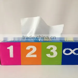Tree Free Virgin Pulp Box Facial Tissue Paper thumbnail-1